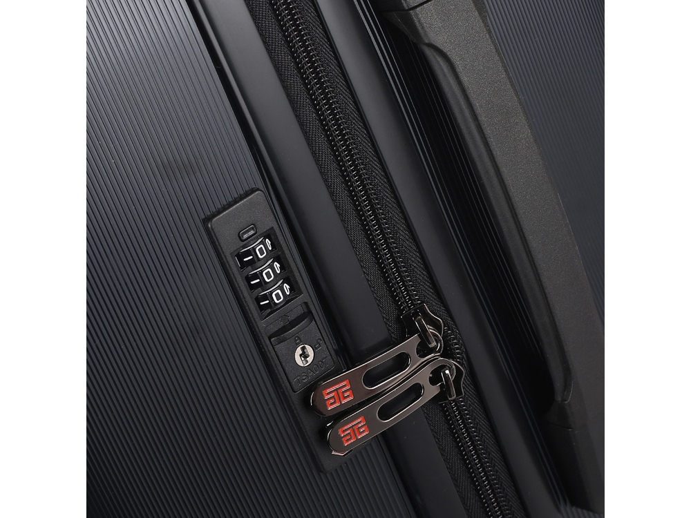 Чемодан Eberhart Craft средний M поликарбонат черный 08C-009-424-5