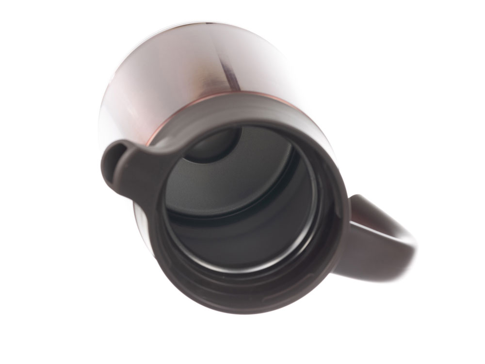 Термокофейник Stinger, 1,6 л, нержавеющая сталь, красный, 18 x 13,6 x 25,9 см-4