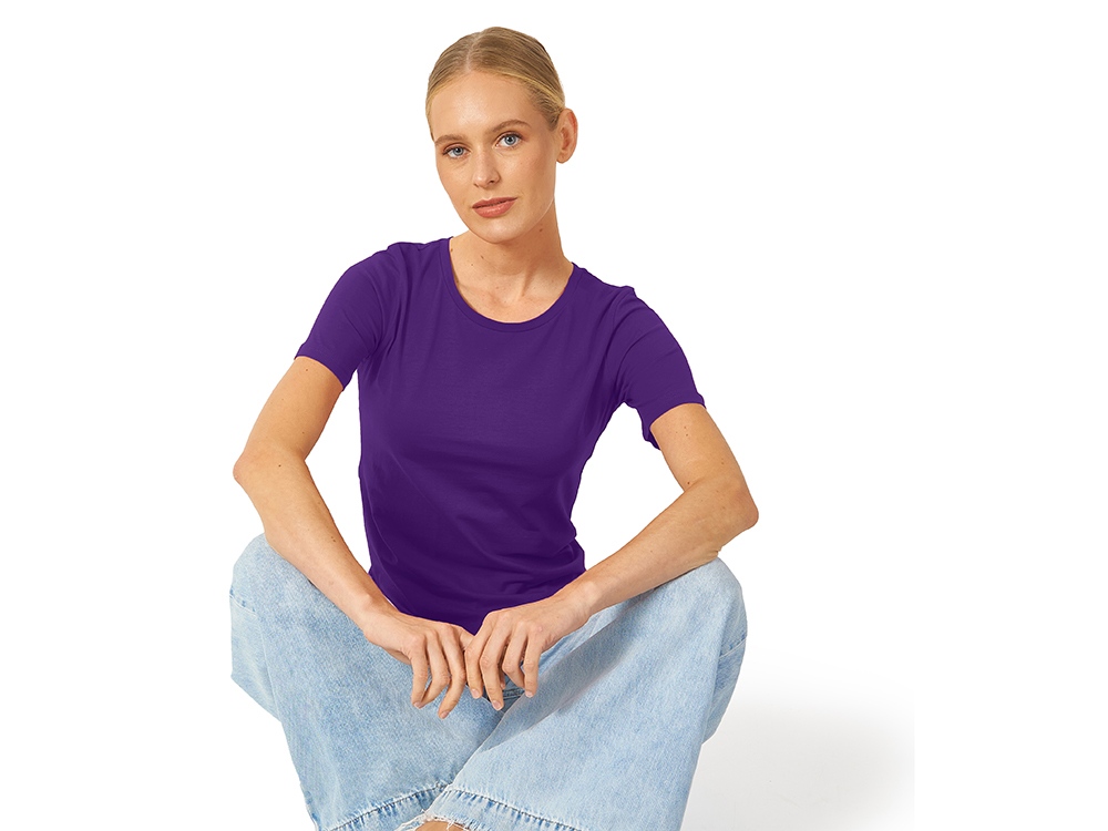 Футболка Heavy Super Club женская, фиолетовый-1