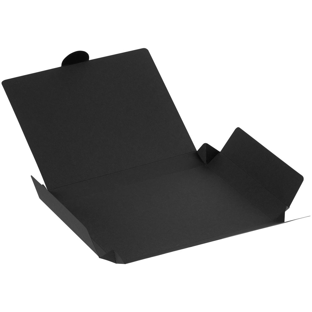 Коробка самосборная Flacky Slim, черная-2
