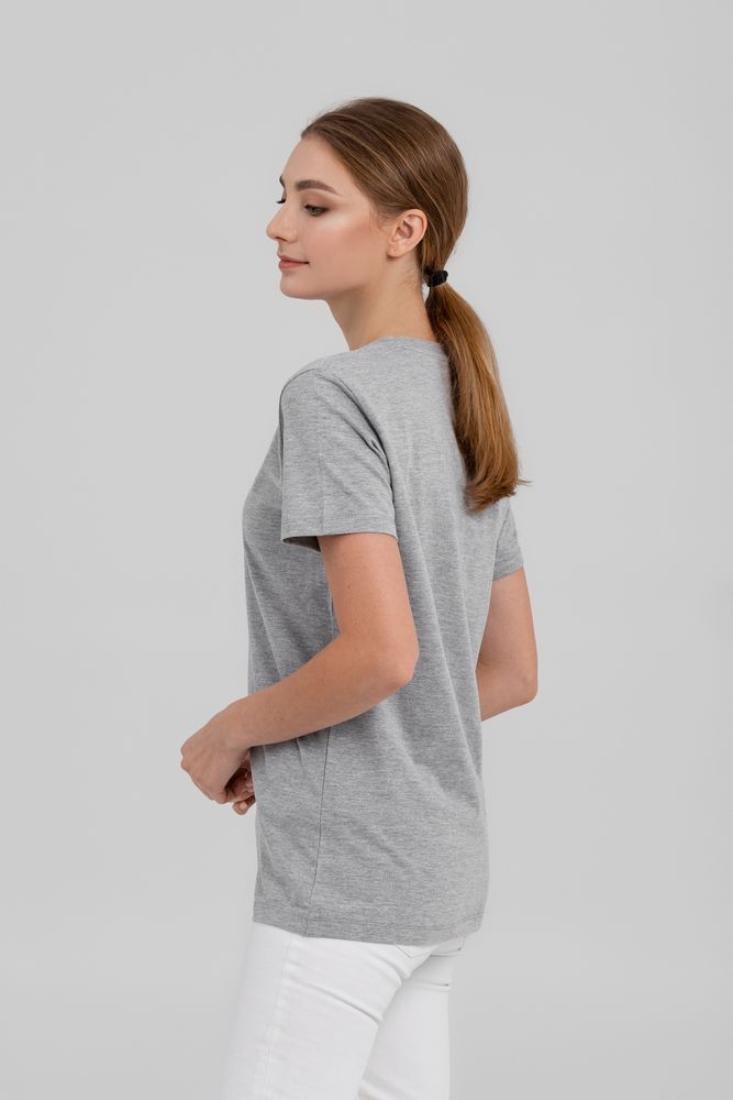 Футболка унисекс T-bolka 160 Original, серый меланж-3