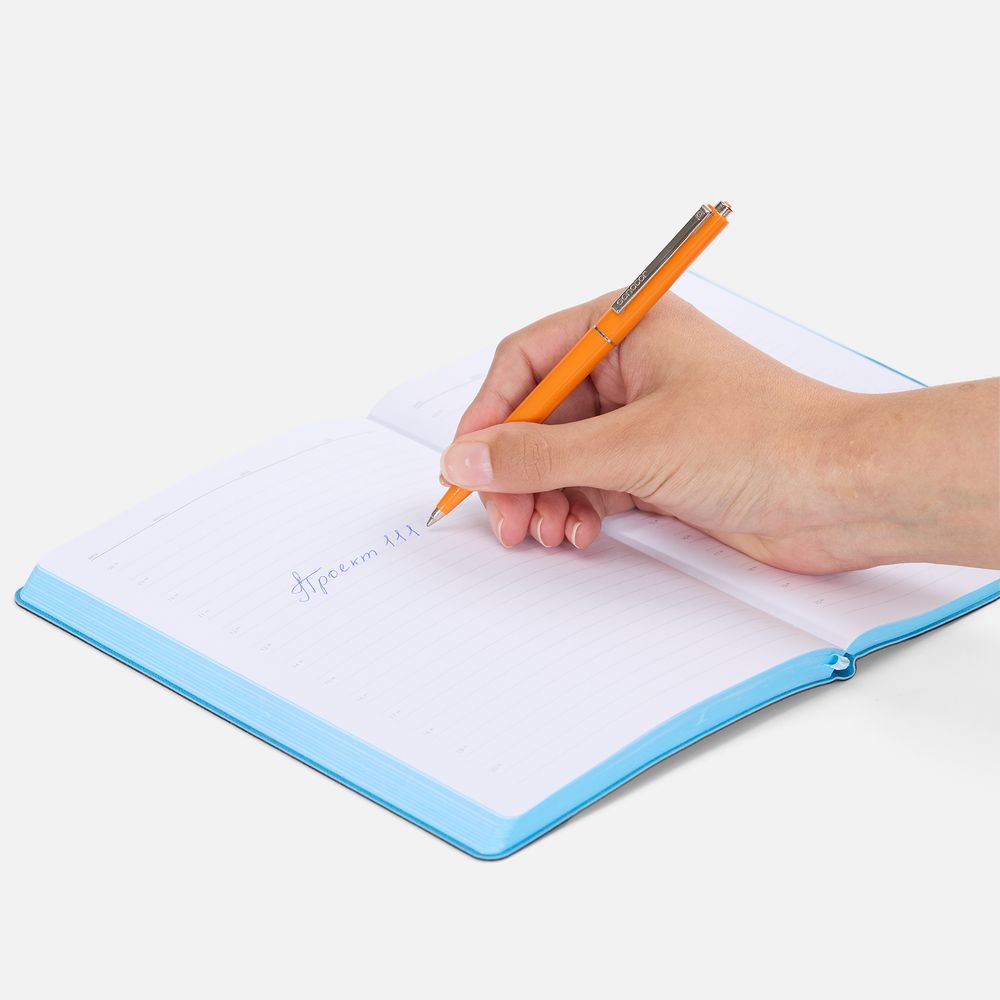 Ручка шариковая Senator Point, ver.2, оранжевая-2