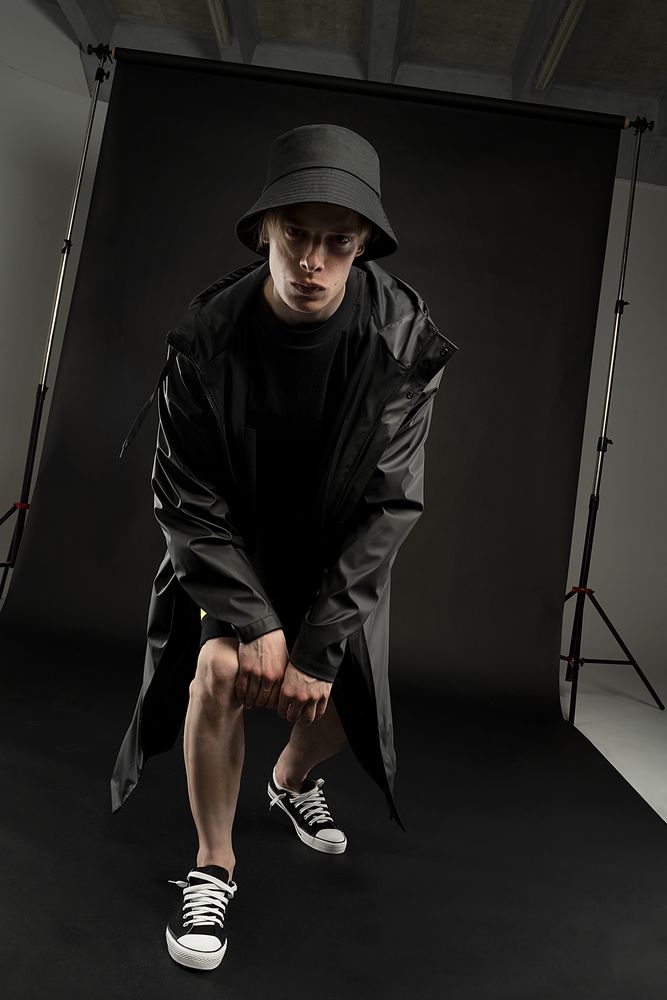 Панама C7, черная-2