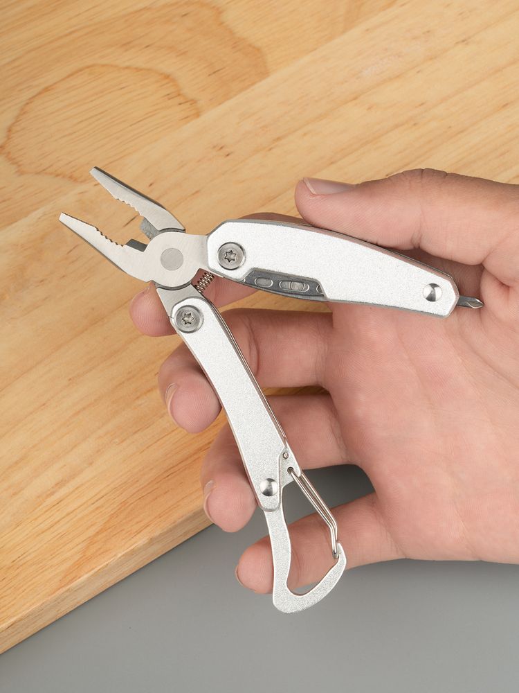 Мультитул Fixer, серебристый-5