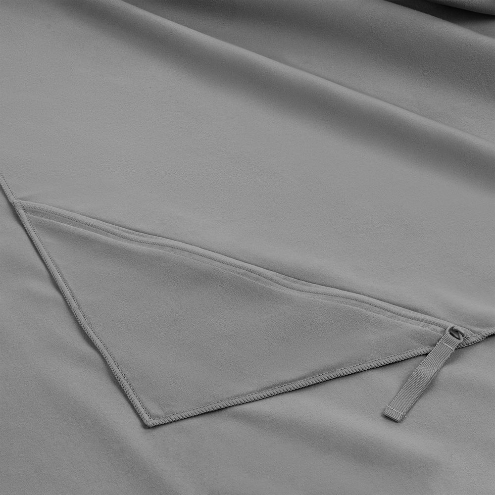 Полотенце спортивное Hard Work, серое-2