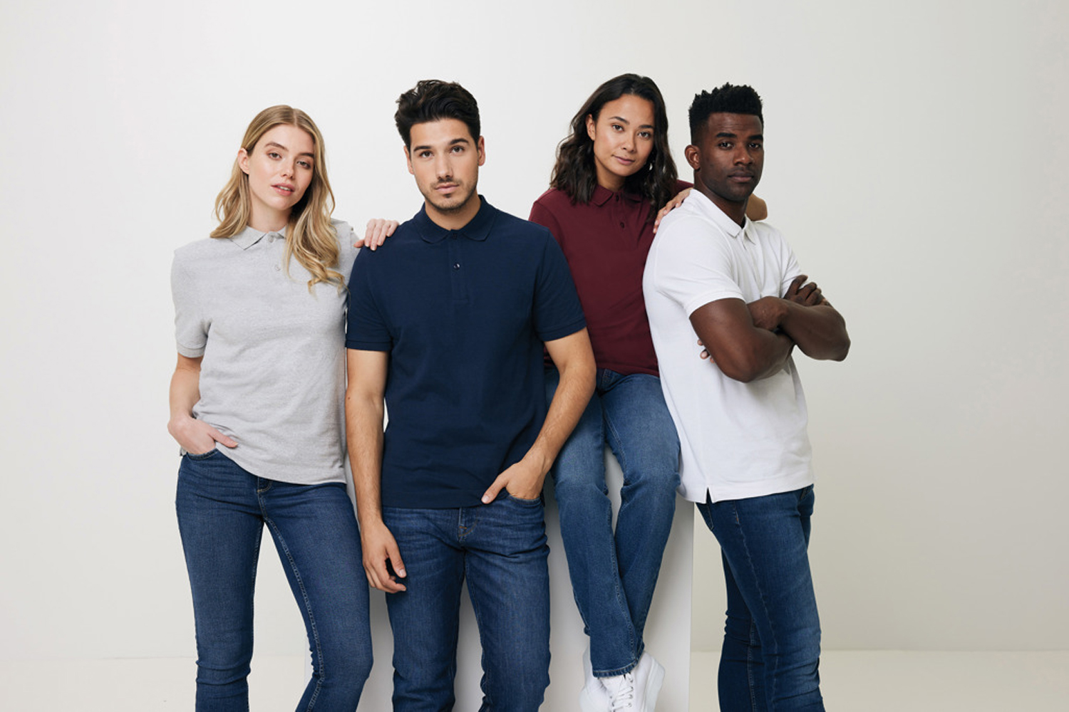 Рубашка поло Iqoniq Yosemite из переработанного хлопка-пике, унисекс, 220 г/м²-9