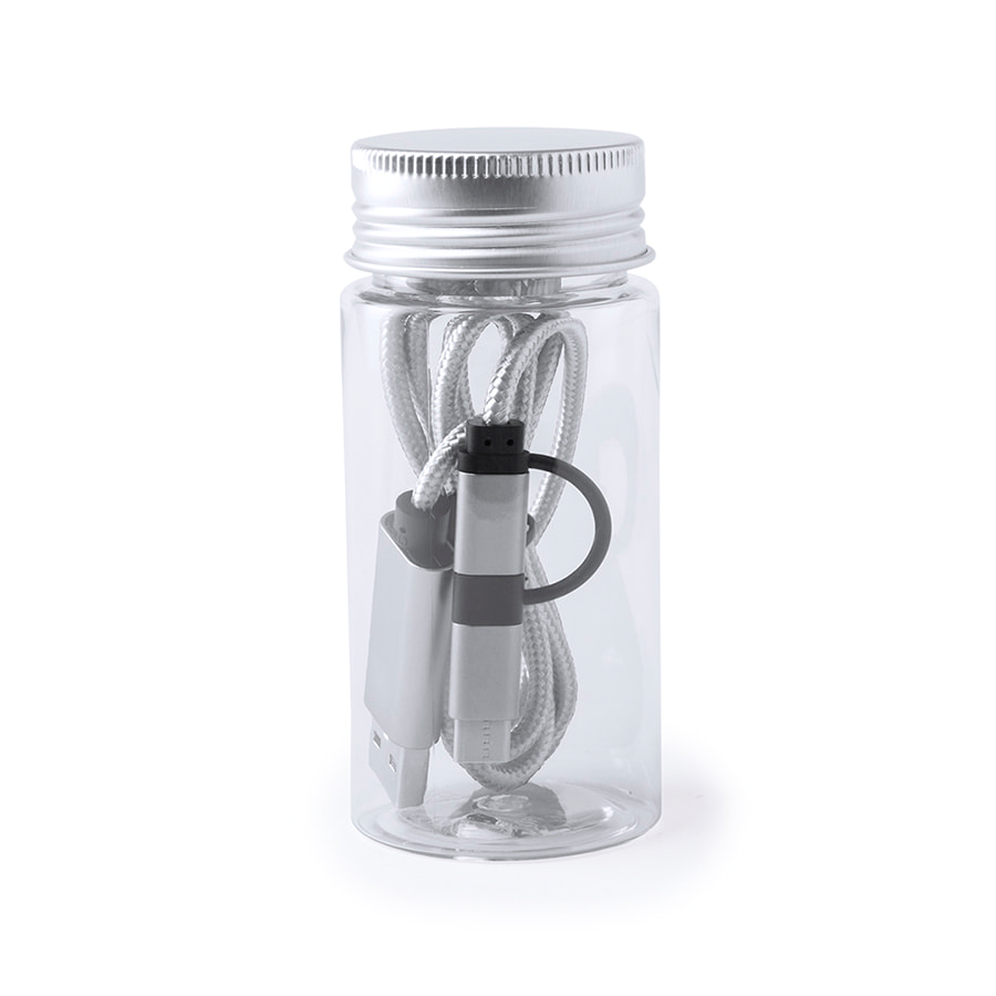 Провод для зарядки DRIMON в банке, серый-0