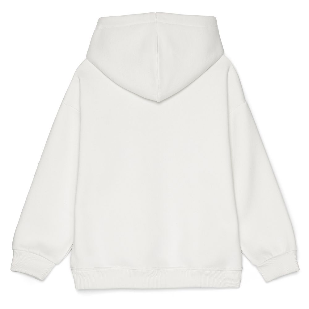 Худи детское оверсайз Junipero, молочное (белое)-2