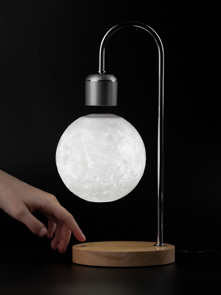 Левитирующая луна MoonFlow, белая-4