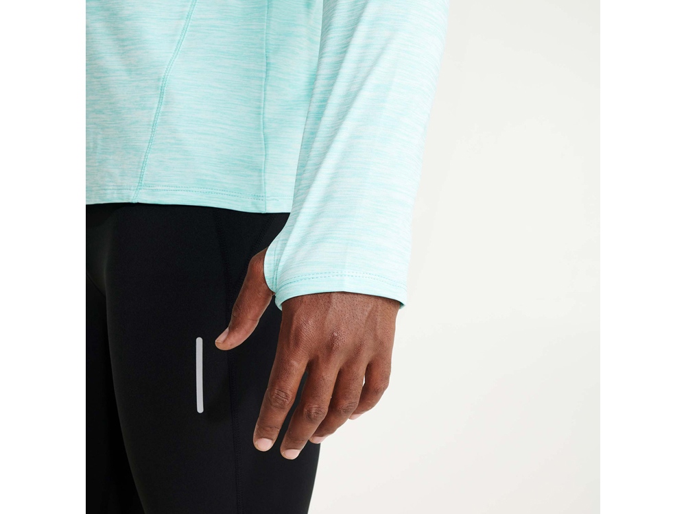 Толстовка Melbourne, ментоловый меланж-7