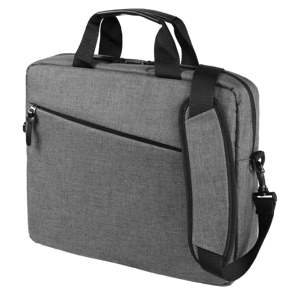 Сумка для ноутбука The First, серая-2