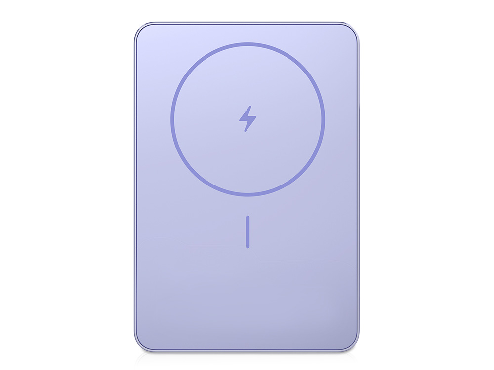 Внешний аккумулятор Xiaomi Super Slim Magnetic Power Bank 5000 Purple-0