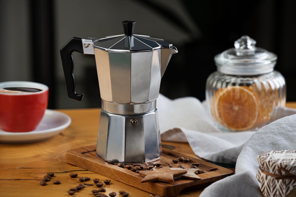 Гейзерная кофеварка Rimini, в коробке-3