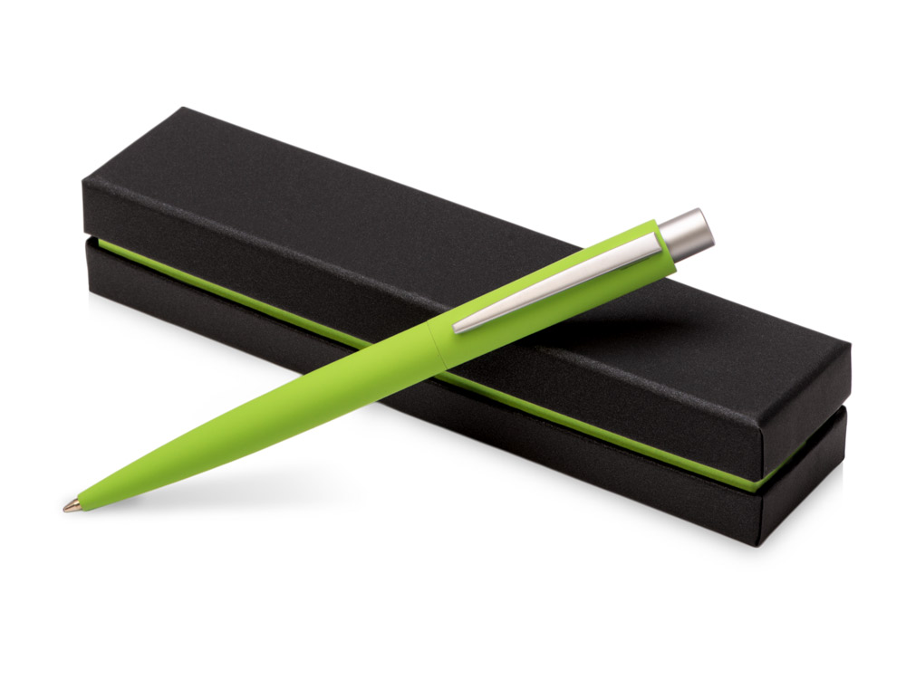 Ручка в футляре Lumos in Bloom, зеленое яблоко-0