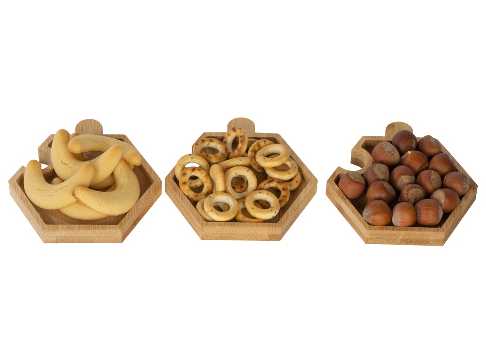 Набор костеров-менажниц в форме пазла Sota-10