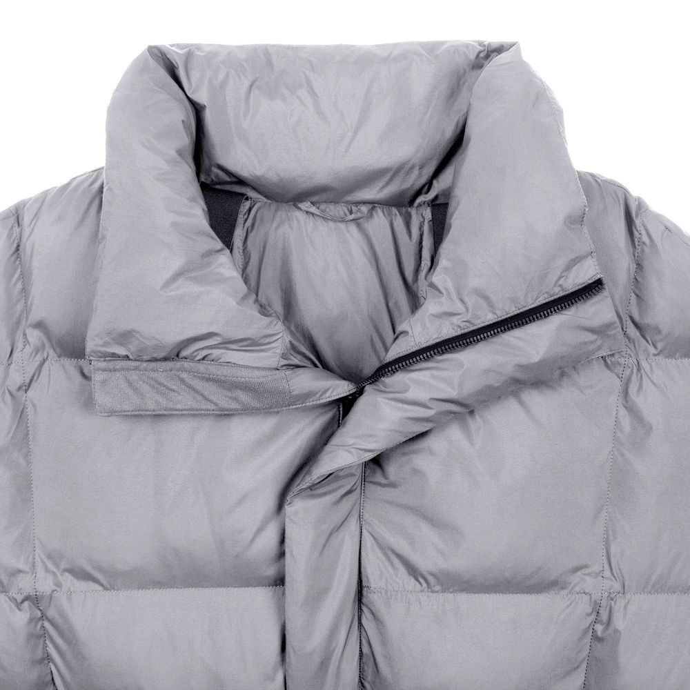 Пуховик унисекс Kapsula, серый-2