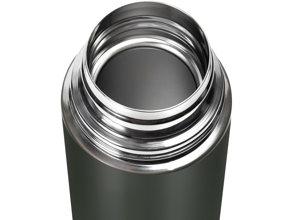 Термос Relaxika 101 (0,75 литра), хаки (без лого)-4