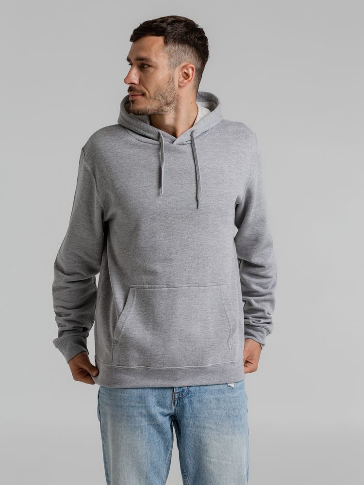 Толстовка с капюшоном Snake II серый меланж-5