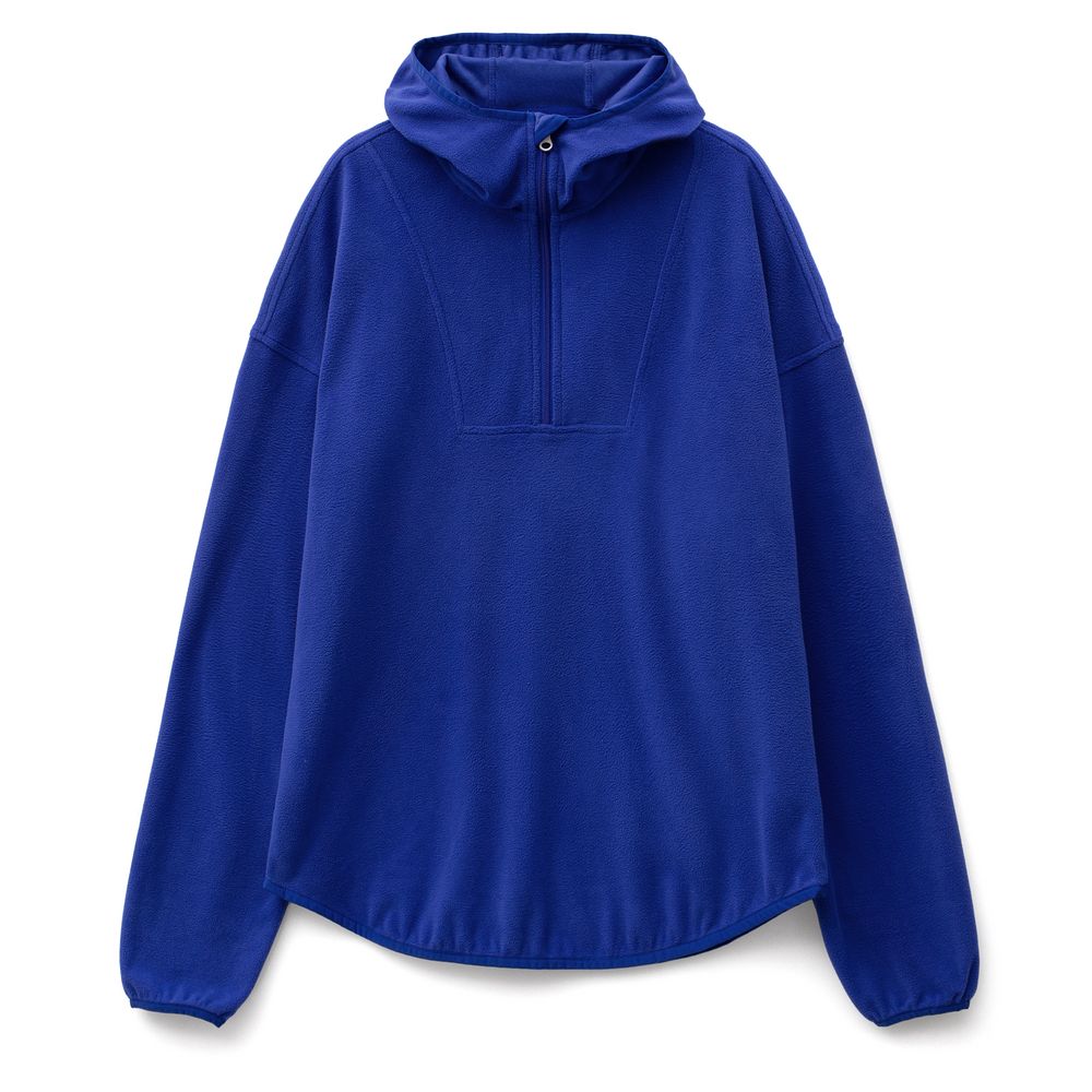 Анорак флисовый унисекс Fliska, ярко-синий-0