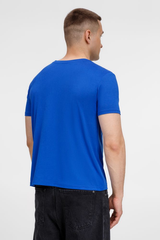 Футболка унисекс Senti, ярко-синяя-4