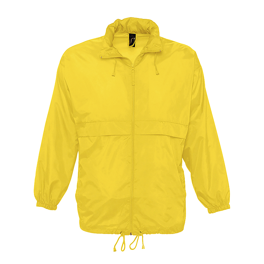 Ветровка водоотталкивающая унисекс SURF, желтый-0