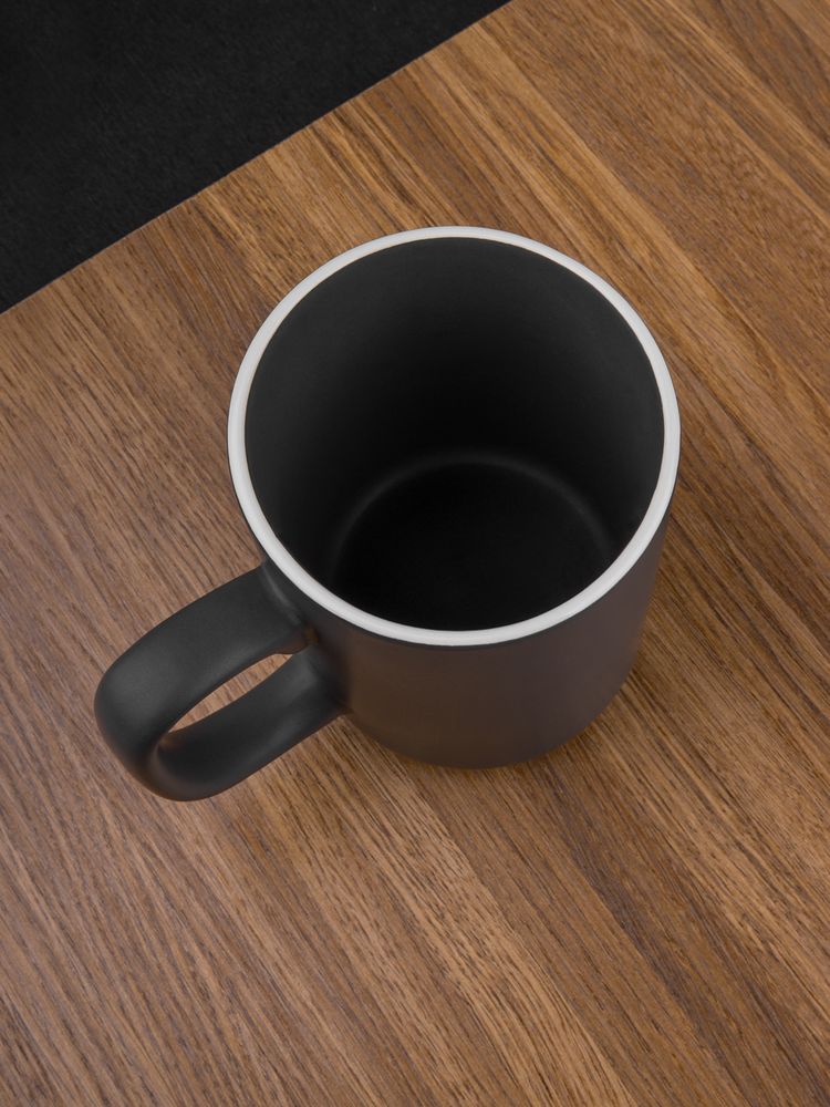 Кружка Mugful, темно-серая (графитовая)-3