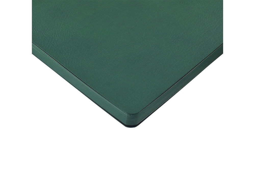 Ежедневник недатированный А5 Megapolis Nappa Flex, зеленый-4