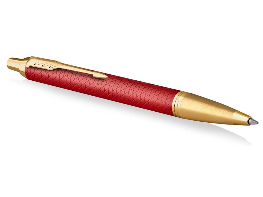 Шариковая ручка Parker IM Premium K318  Red GT, стержень: M, цвет чернил: blue, в подарочной упаковке.-2