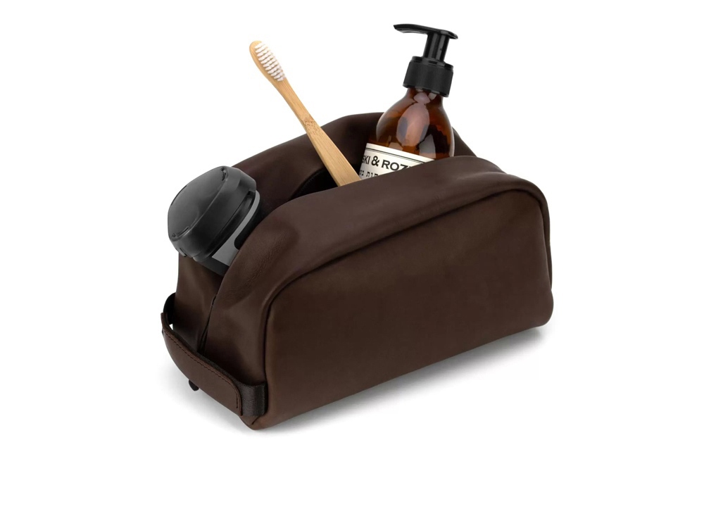 Косметичка Намсен, коричневый (без лого Long River)-3