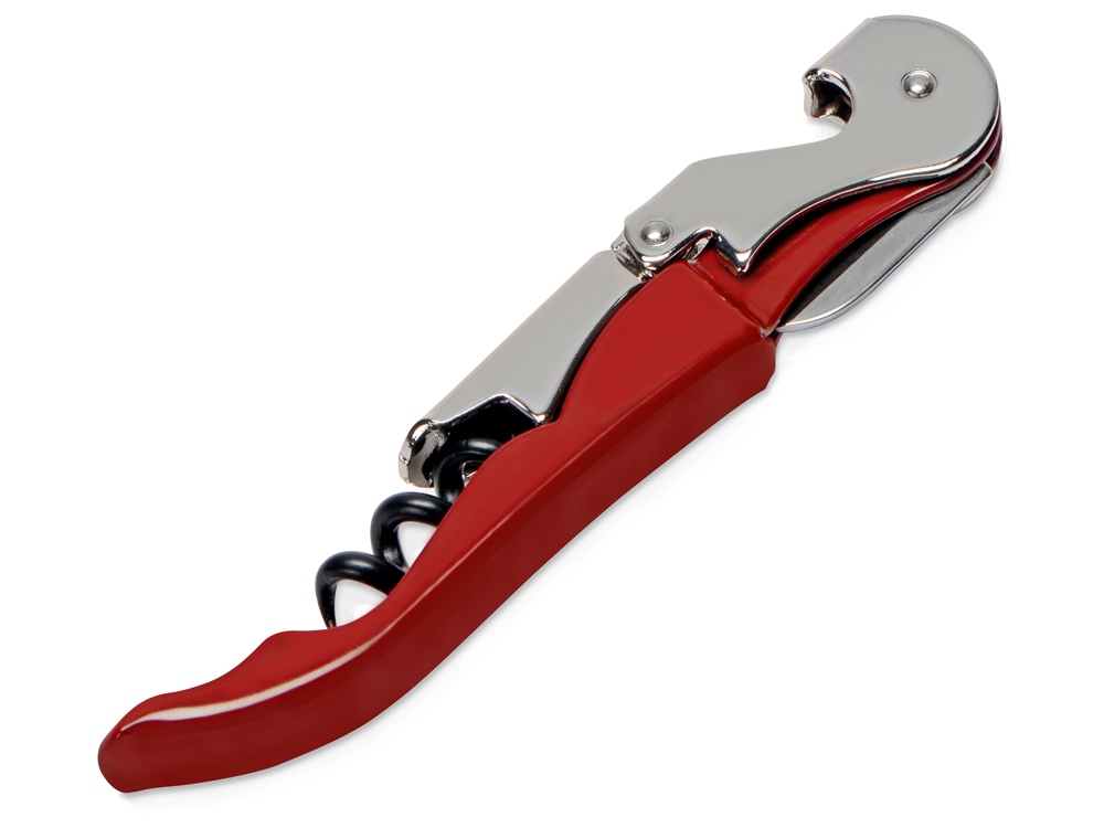 PULLTAPS BASIC FIRE RED/Нож сомелье Pulltap's Basic, красный-1