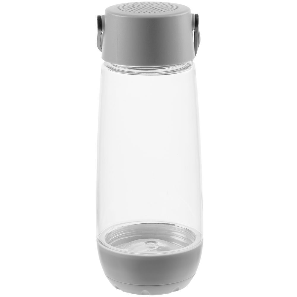 Бутылка для воды Torsta Light с колонкой и светильником, серая-1