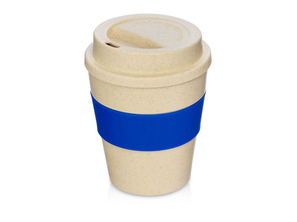 Стакан из пшеничной соломы Madrid 350 мл, синий-0