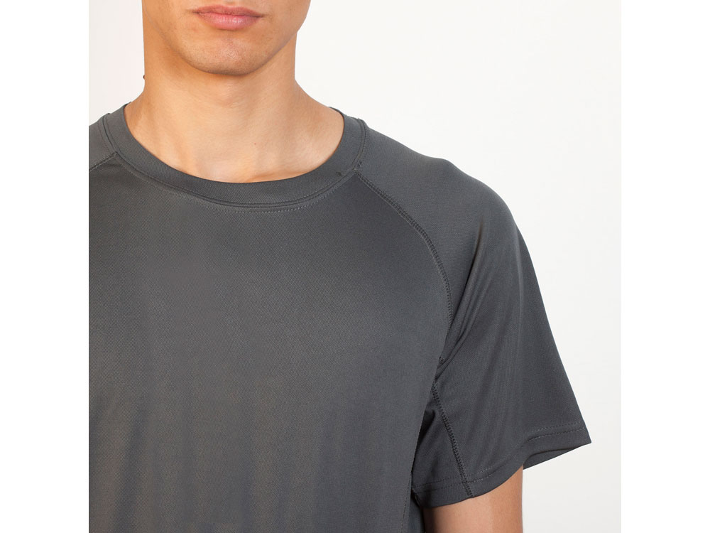 Спортивная футболка Montecarlo мужская, графитовый-4