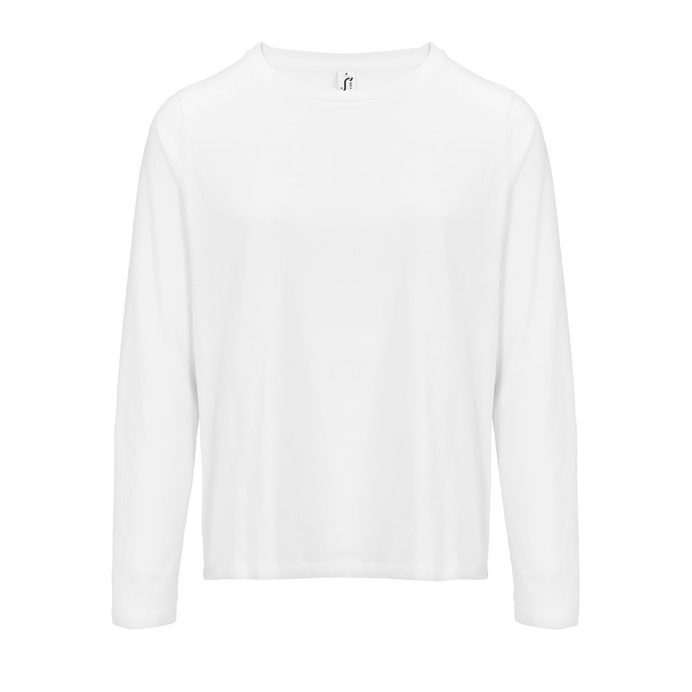 Футболка с длинным рукавом женская Monarch Women, белая-0