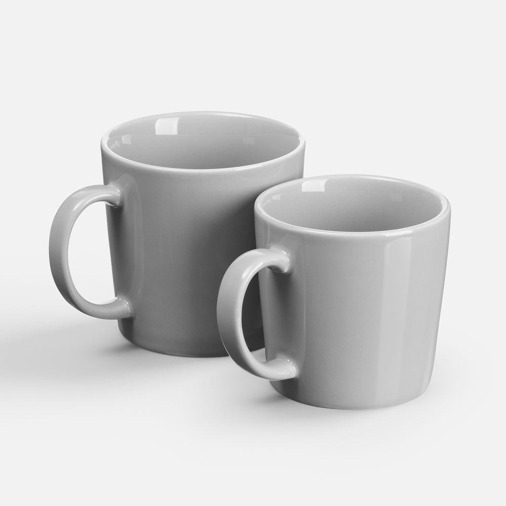 Кружка Valotti Medio, серая-4