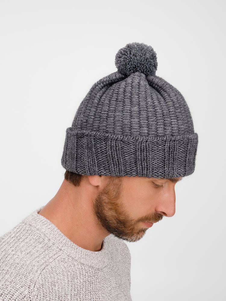 Шапка Frissonelle, серый меланж-1