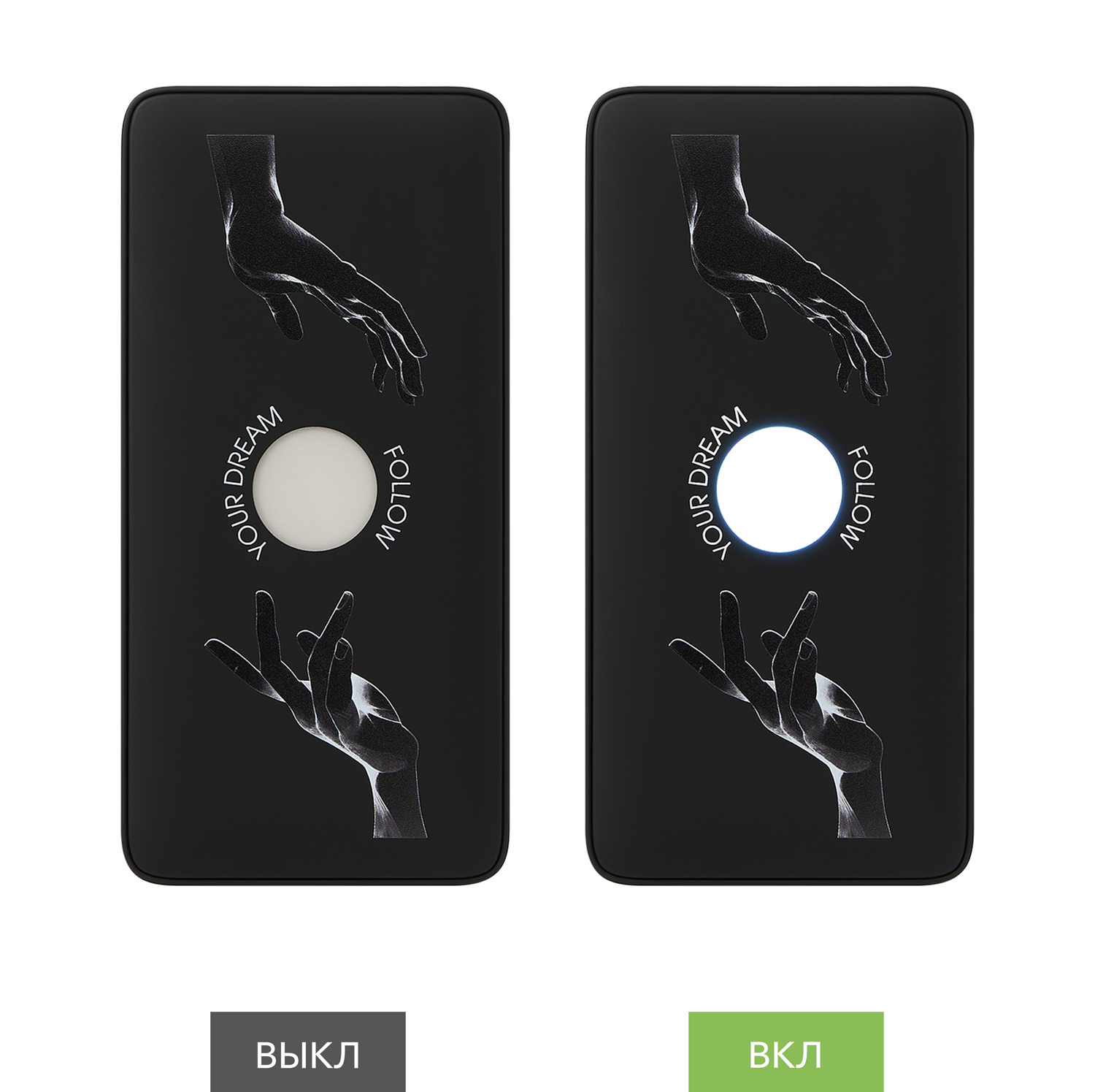 Внешний аккумулятор с подсветкой Анкор Плюс PD (Ancor PD Plus) 20000 mAh, черный-13