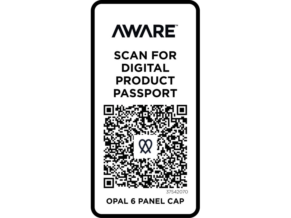 Opal с 6 панелями Aware™ кепка из переработанных материалов - Oatmeal-3