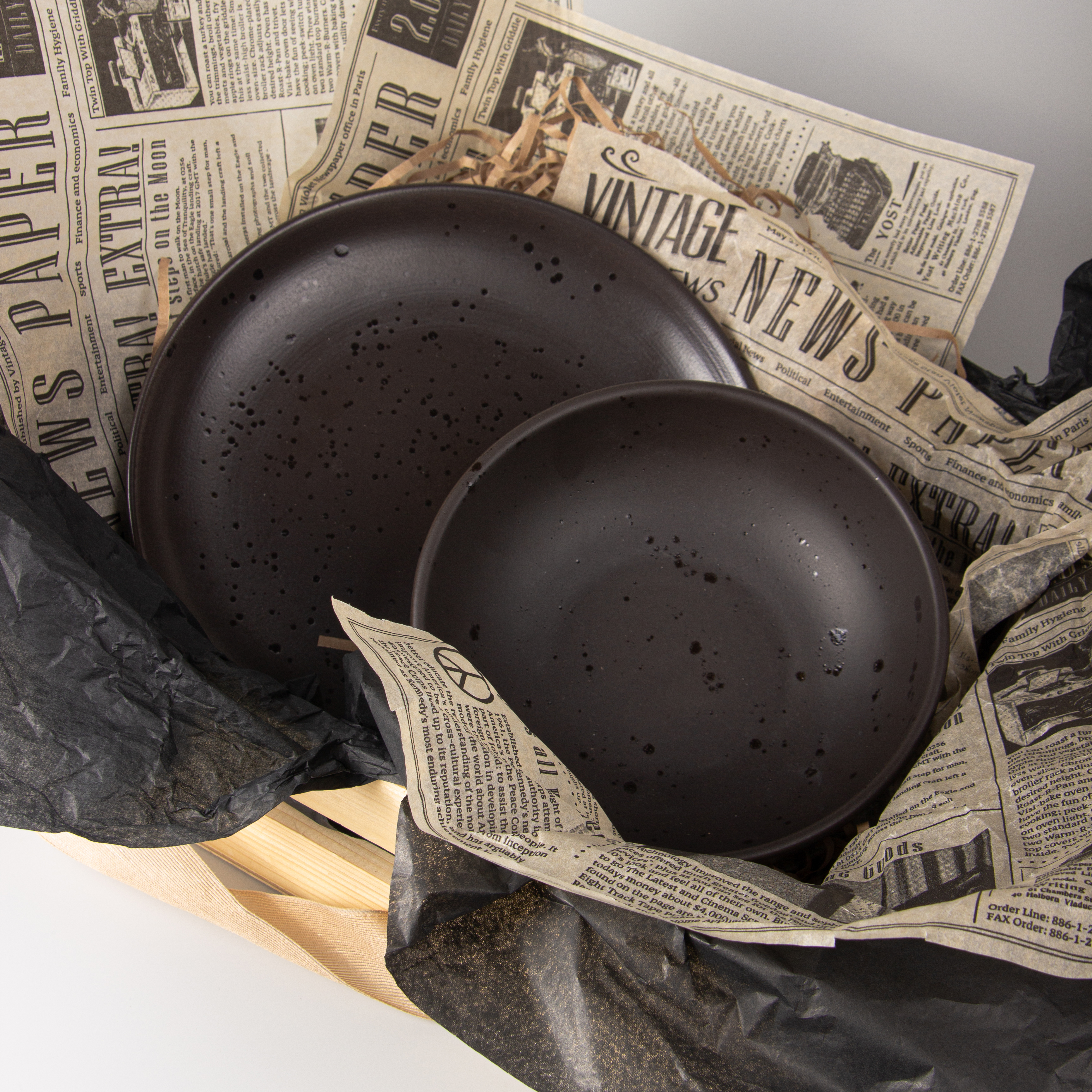 Подарочный набор с керамикой “Черная луна”-2