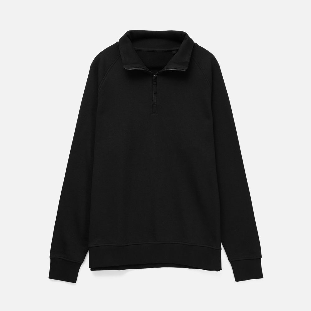 Толстовка унисекс S3, черная-2