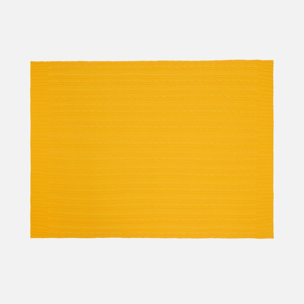 Плед Remitti, желтый-2