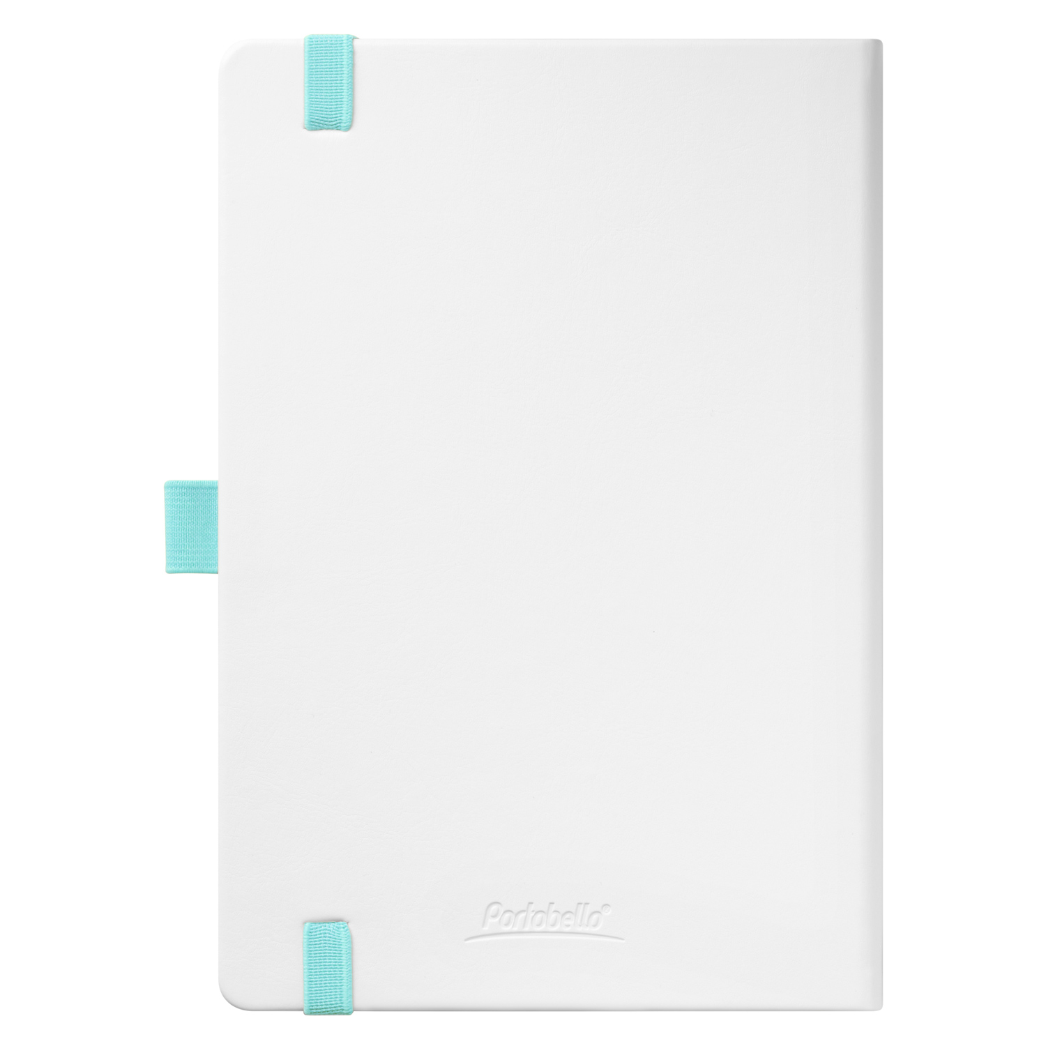 Ежедневник Арктик (Arctic) недатированный, белый/бирюзовый-3