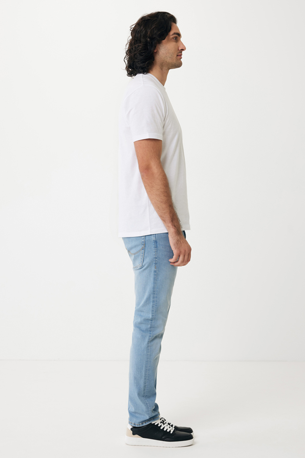 Футболка Iqoniq Sierra из переработанного хлопка, унисекс, 160 г/м²-6