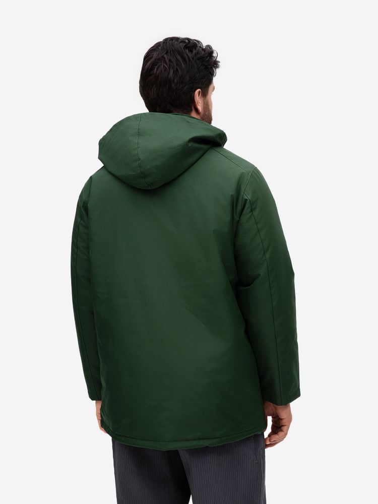 Куртка на стеганой подкладке Robyn, темно-зеленая-3