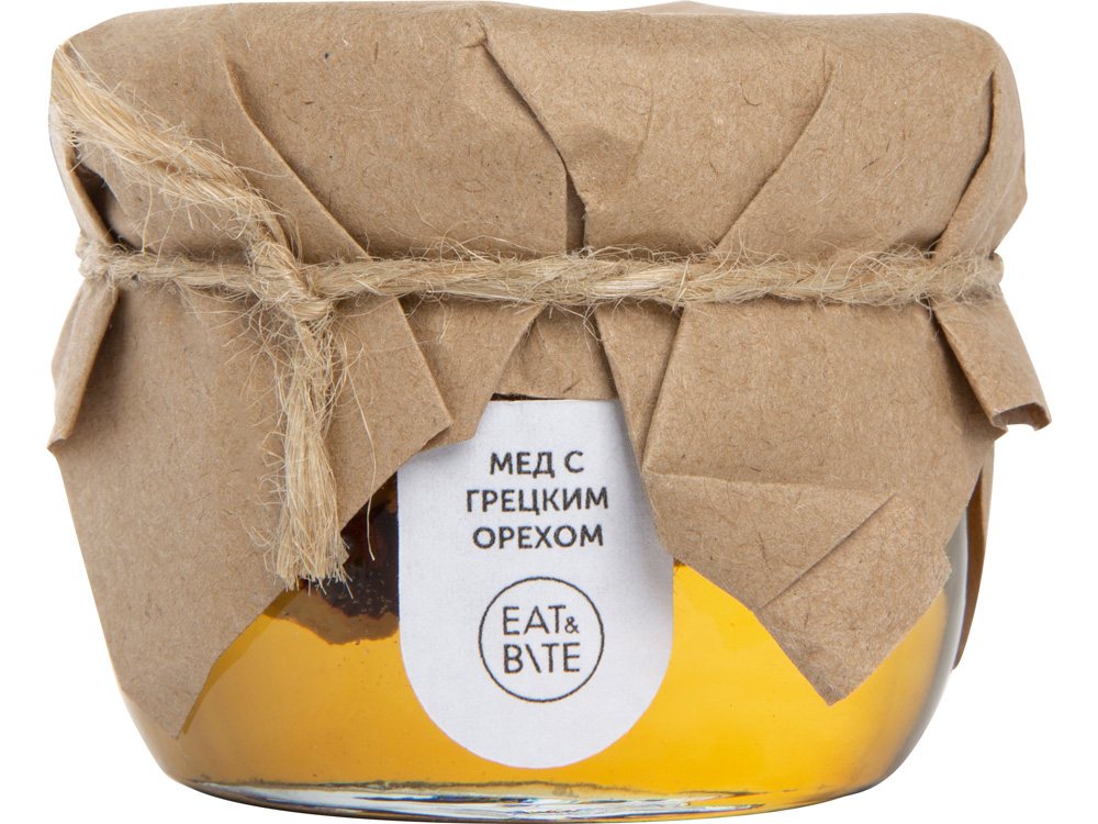 Сувенирный набор Мед с грецким орехом 120 гр-2