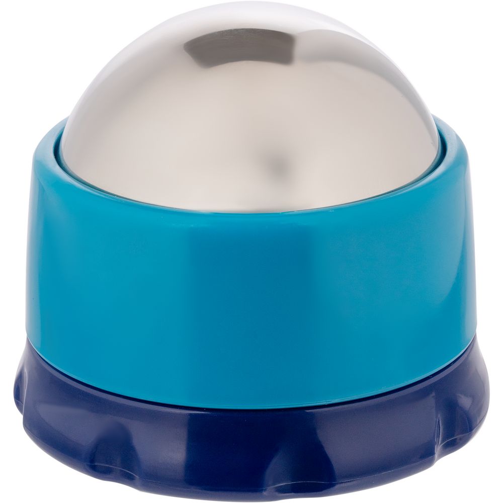 Шариковый ролик-массажер Blobus, синий с голубым-0