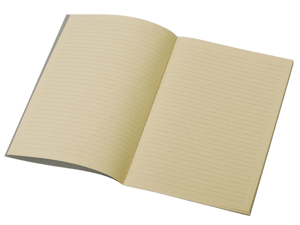 Блокнот Monet, гибкая обложка A5 из моющегося крафта, 32 листа, серый-2