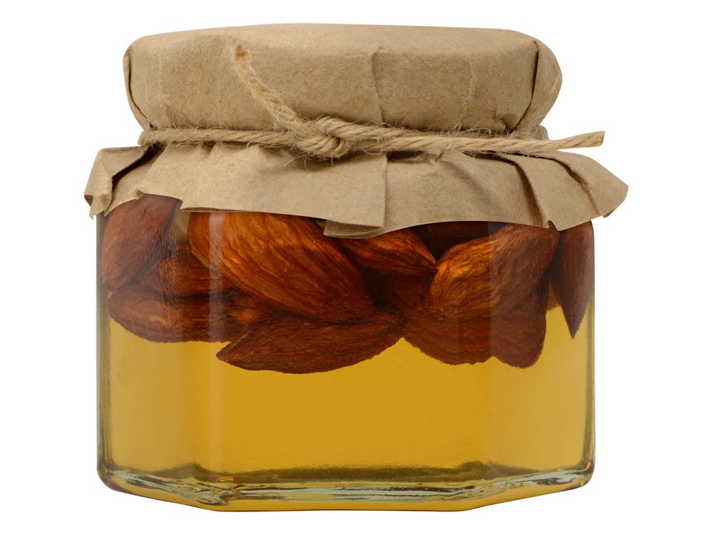 Сувенирный набор Мед с миндалем 120 гр-1