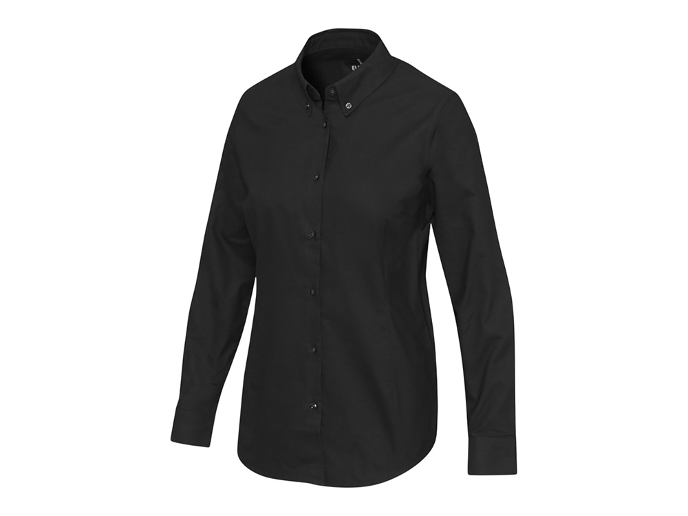 Sphene женская рубашка оксфорд - сплошной черный-0