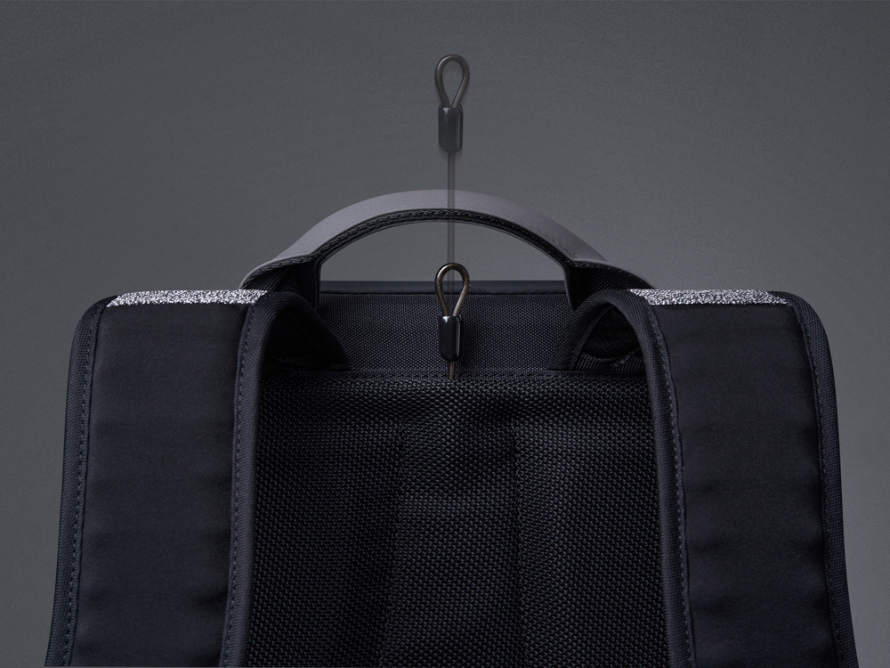 Антикражный рюкзак SnapPack для ноутбука 16, серый-13